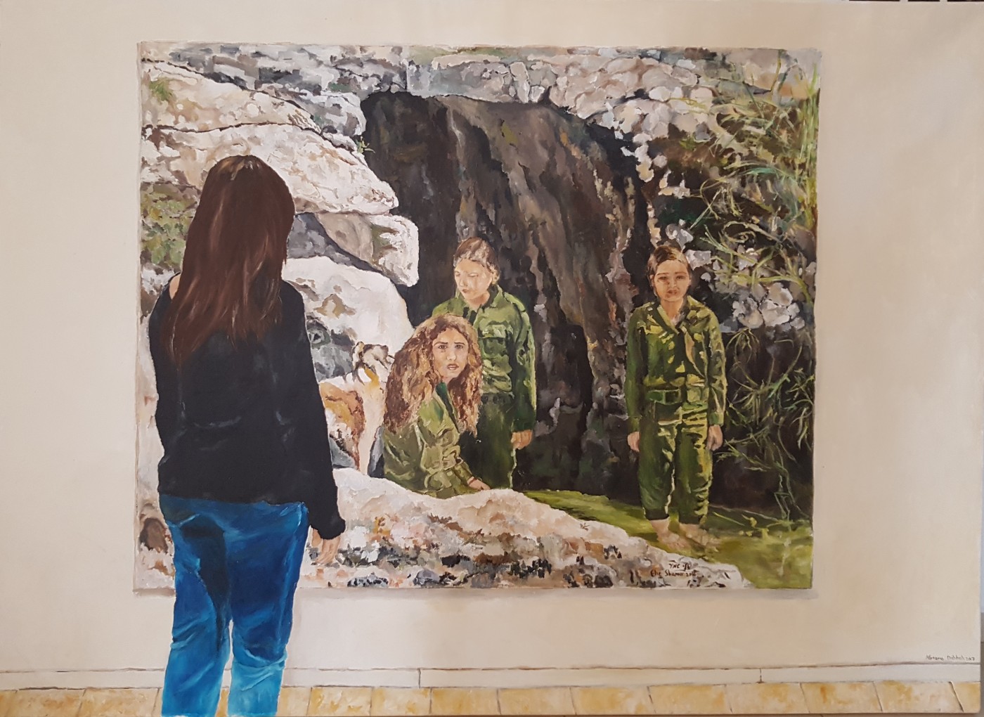 A Look at a Painting by Elie Shamir